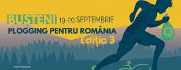 Plogging pentru România, mişcare ecologică prin sport, vine la Buşteni!