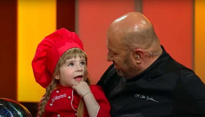 VIDEO | O fetiță de patru ani a făcut spectacol în emisiunea „Chefi la cuțite”