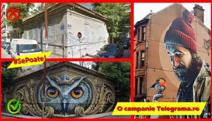 #SePoate! Cum poate arta stradală să revitalizeze un oraş