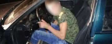 Un copil de 14 ani a fost prins conducând un autoturism pe un drum național
