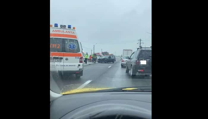 VIDEO | Șofer de 86 de ani implicat într-un accident pe DN 1, la Florești. Două persoane au fost rănite