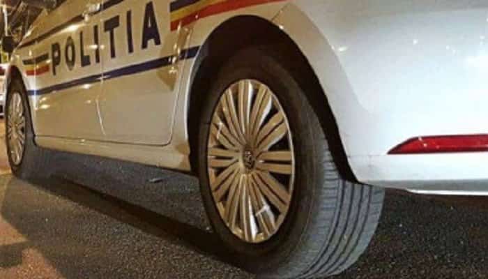 Vitezoman reținut de polițiști, vineri seară, după o urmărire pe DN 1