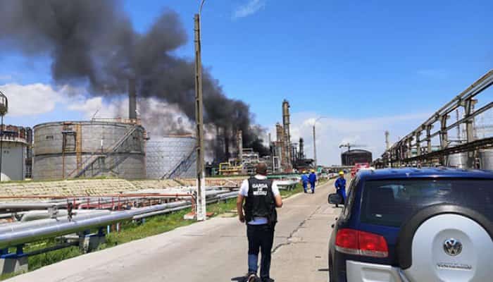 Explozie Petromidia control Garda de Mediu