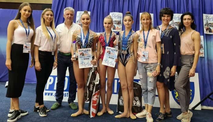 Rezultate foarte bune pentru gimnastele de la CSM Ploiești la „Rhythmic Star 2021”