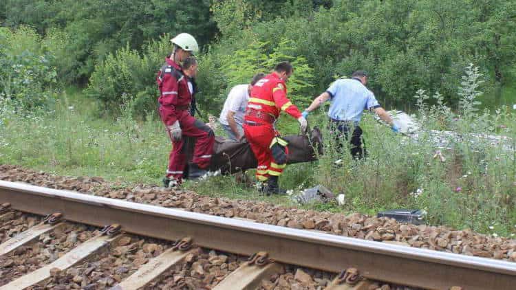 Un tânăr de 26 de ani a murit călcat de tren, în Homorâciu. Primele semne indică o sinucidere
