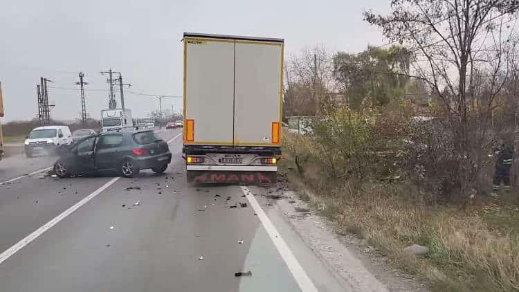 ACCIDENT BAUELEMENTE | Un nou accident s-a produs marţi pe DN72 | FOTO