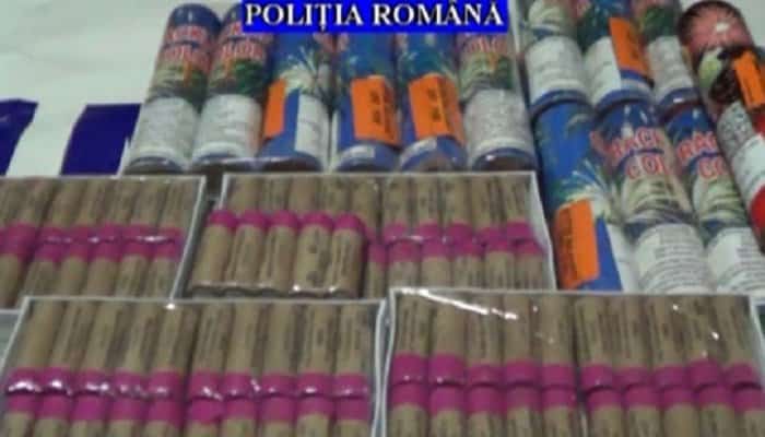 Un puști de numai 15 ani, din Dâmbovița, trimis la Ploiești să vândă peste 500 de kg de petarde și artificii