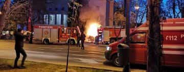 Reacția Ambasadei Rusiei la București, după ce un un bărbat și-a dat foc în fața sediului din București: “Act sub influența unei explozii de isterie anti-rusă”