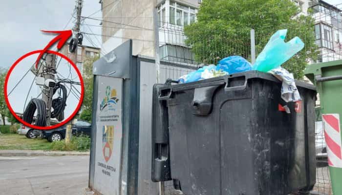 Camere de supraveghere la platformele de deşeuri din Ploieşti | VIDEO