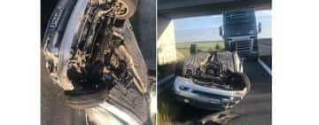 O mașină cu număr de Prahova implicată într-un accident mortal, duminică, pe A1. Șoferul autoturismului a murit