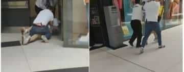 Un livrator a fost bătut crunt de paznicii unui mall din Bucureşti
