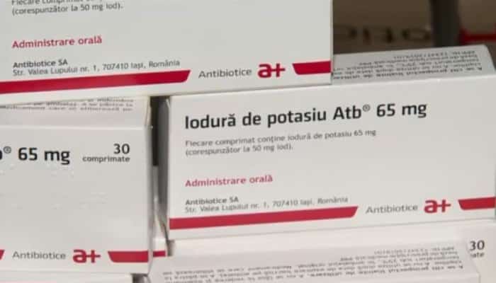 Ordinul privind distribuirea pastilelor de iodură de potasiu a fost publicat în Monitorul Oficial. Vezi lista farmaciilor