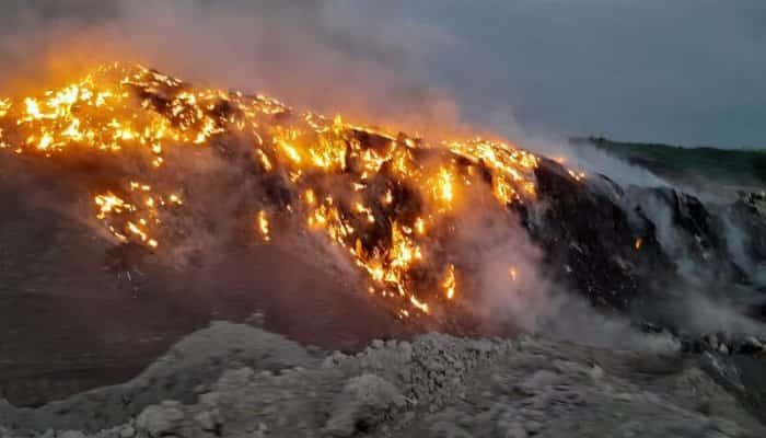 incendiu gunoi băicoi