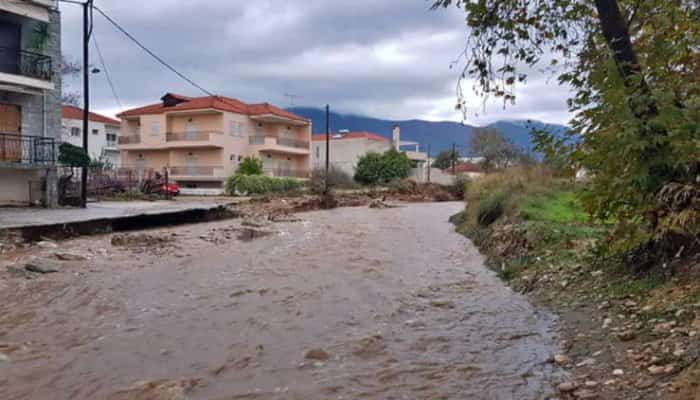 Furtună pe insula Thassos! Străzile, casele şi hotelurile au fost inundate