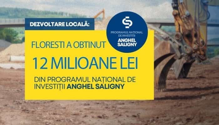 Pe ce vor fi cheltuite, la Florești, fondurile de 12 milioane de lei alocate prin PNI “Anghel Saligny”