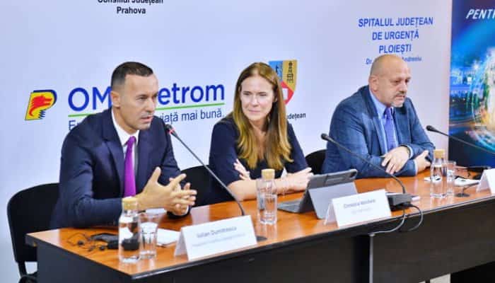 Sponsorizare de 3 milioane de euro din partea OMV Petrom la Spitalul Judeţean din Ploieşti