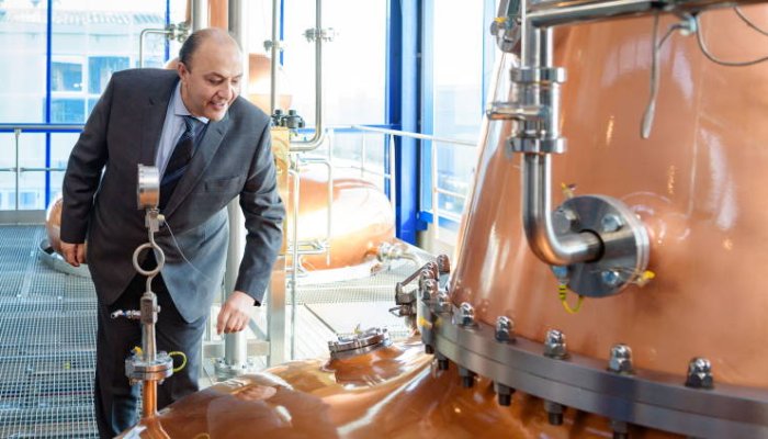 Alexandrion a inaugurat o nouă distilerie în judeţul Prahova