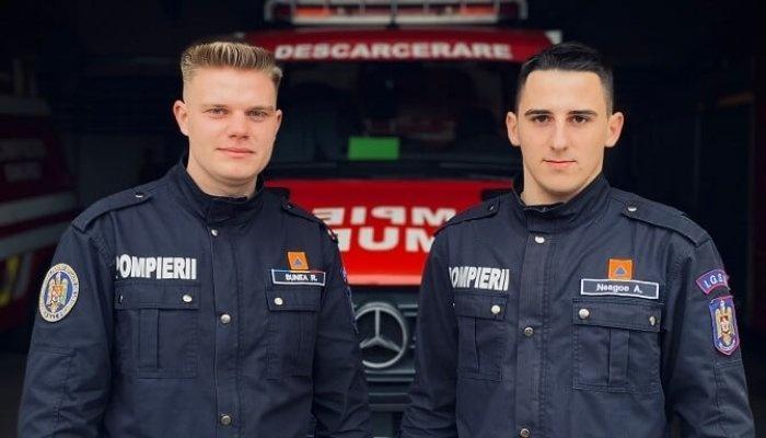 Alin și Robert sunt tinerii salvatori care au intervenit primii la accidentul cumplit produs acum două zile, pe DN1