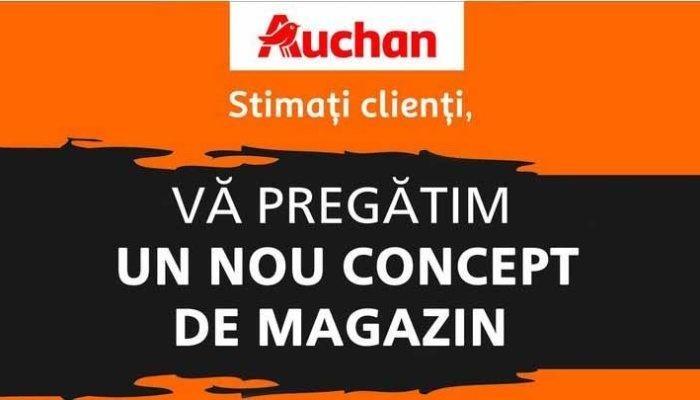 În perioada 20-22 martie magazinul Auchan Ploiești va fi închis