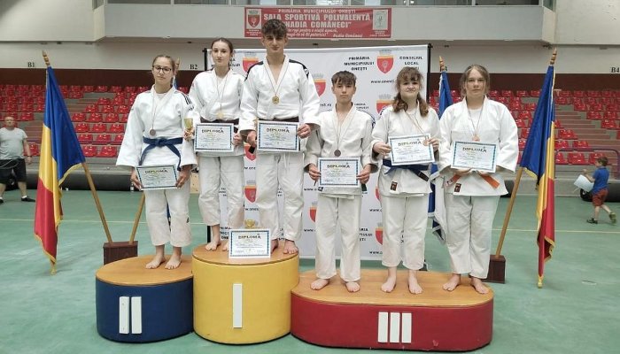 6 medalii pentru judoka de la CSM-CFR-CSȘ Ploiești la CN U18