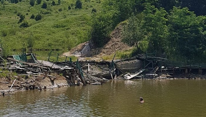 băile telega în paragină