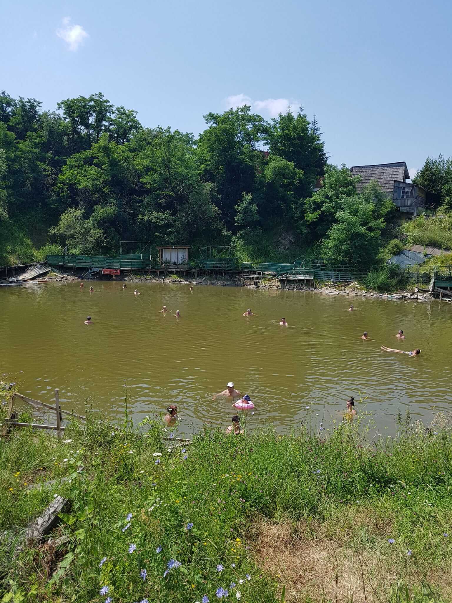 băile telega în paragină