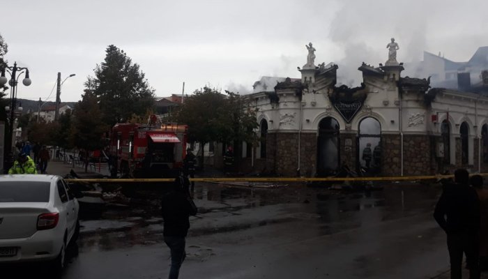 incendiu  restaurant Podgoriile Hușilor monument istoric