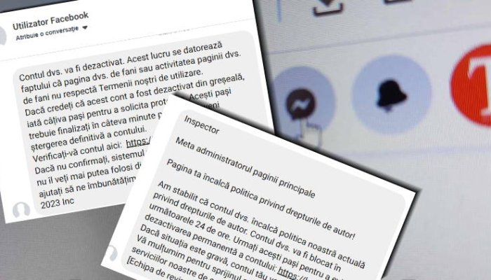 Escrocherie în numele Facebook. Escrocii se dau din partea rețelei sociale și sperie oamenii cu blocarea conturilor