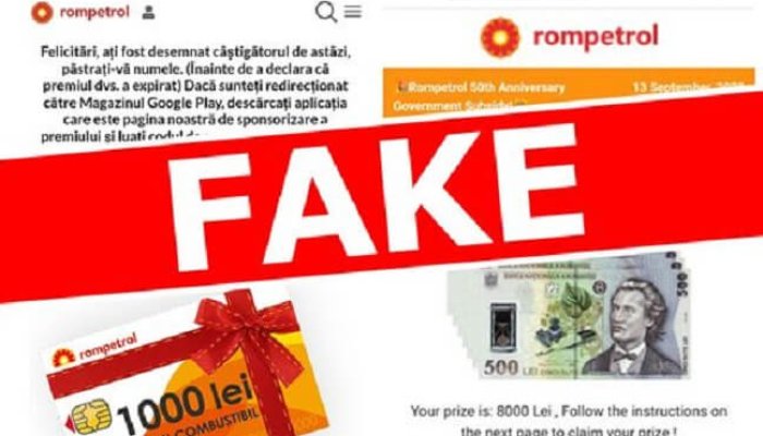 fraudă în numele rompetrol