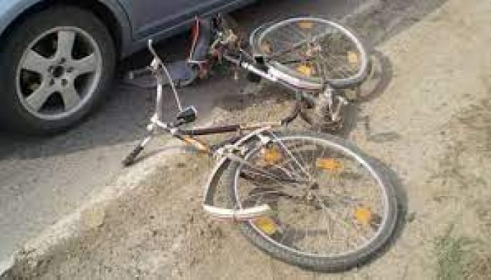 accident victimă biciclist dn1