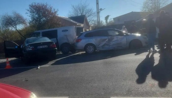 accident șase mașini victime