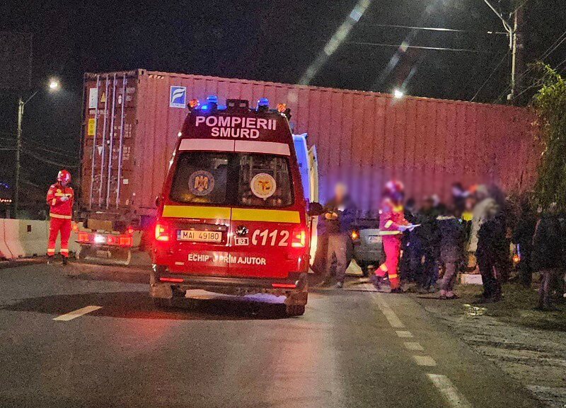 accident șoferiță alcoolemie dn1