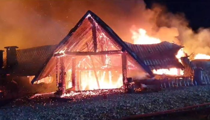 INCENDIU FERMA DACILOR | Doi frați, care jucau fotbal la Steaua și la academia New Stars, au murit în incendiu