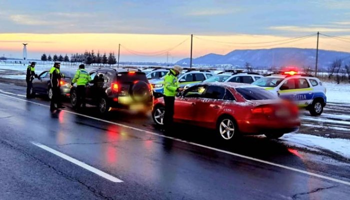 Filtre ale Poliției pe DN1 și DN1B, în Prahova, sâmbătă dimineață