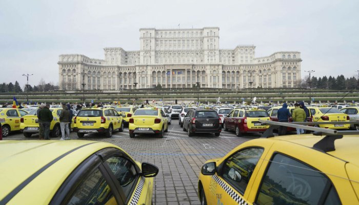 protestele taximetriștilor 