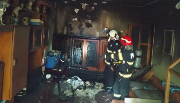 incendiu apartament ploiesti