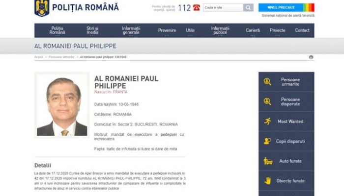 Paul Philippe instanta extradare