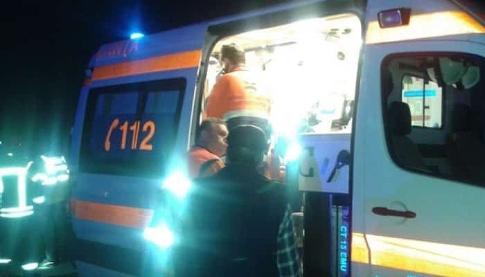 Accident provocat de un șofer beat, de DJ101D, la Râfov. Bărbatul a ajuns la spital