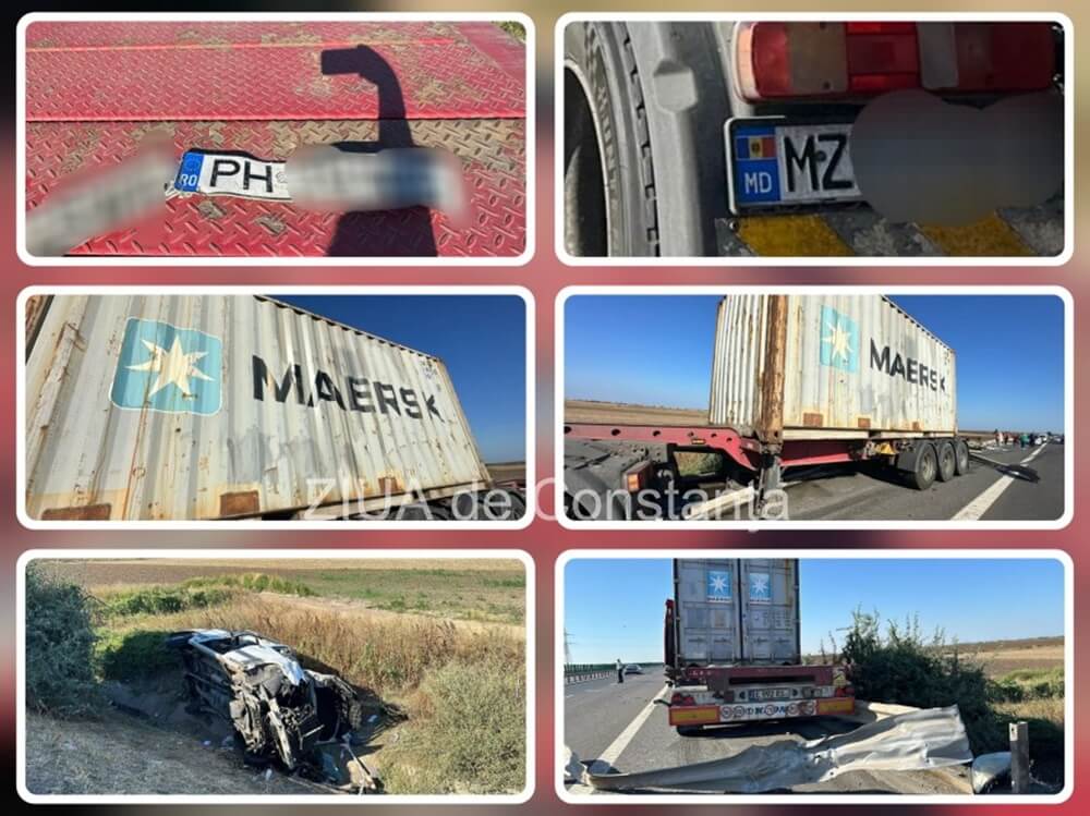 accident microbuz câmpina a4