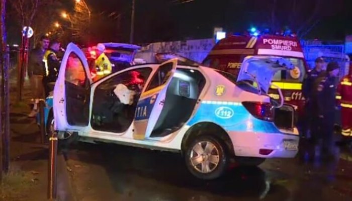 accident autospecială de poliție