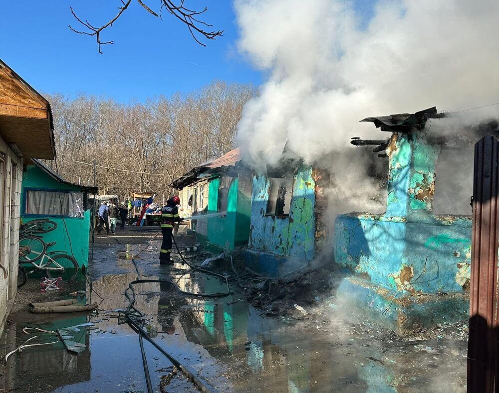 incendiu râfov pagube
