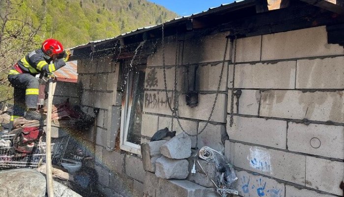 incendiu azuga