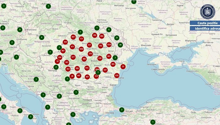 ALEGERI PREZIDENȚIALE - TURUL I sectii de votare arondare