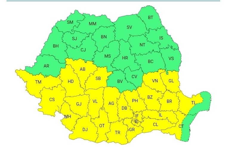caniculă avertizare