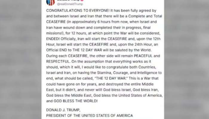 armistitiu iran israel