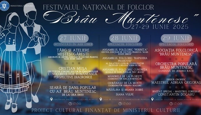 festival folclor brâu muntenesc