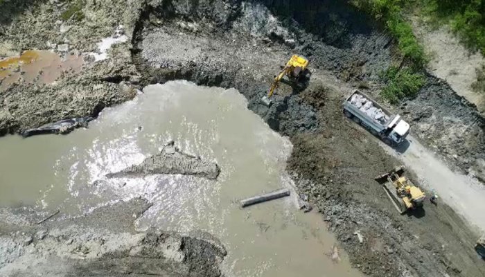 starea de alertă Praid