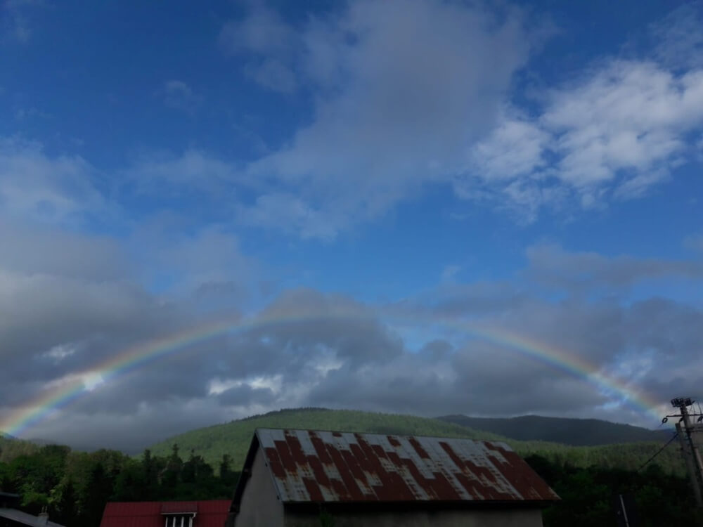 curcubeu furtună sinaia poiana țapului