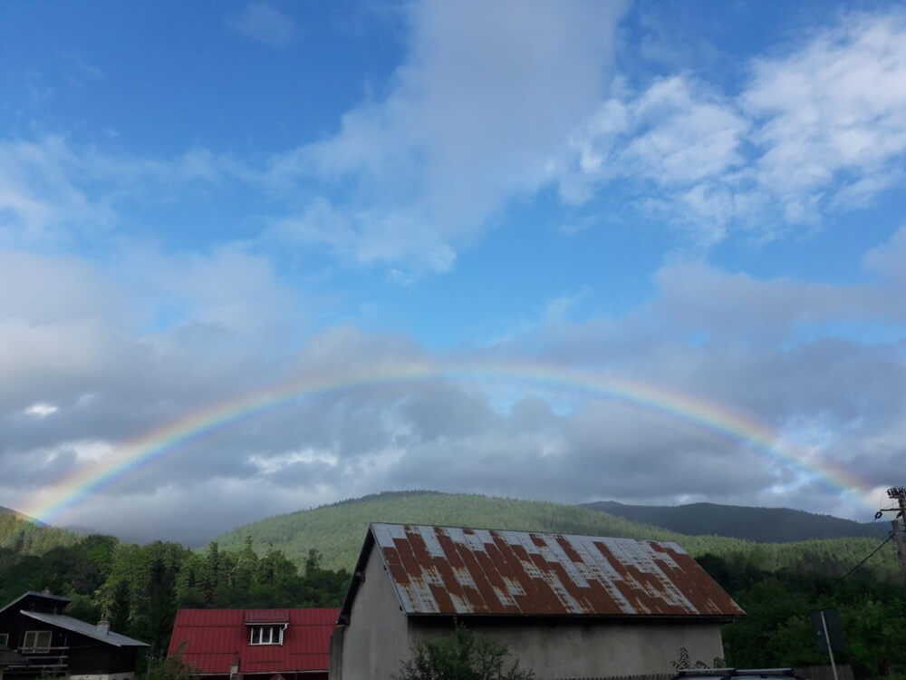 curcubeu furtună sinaia poiana țapului