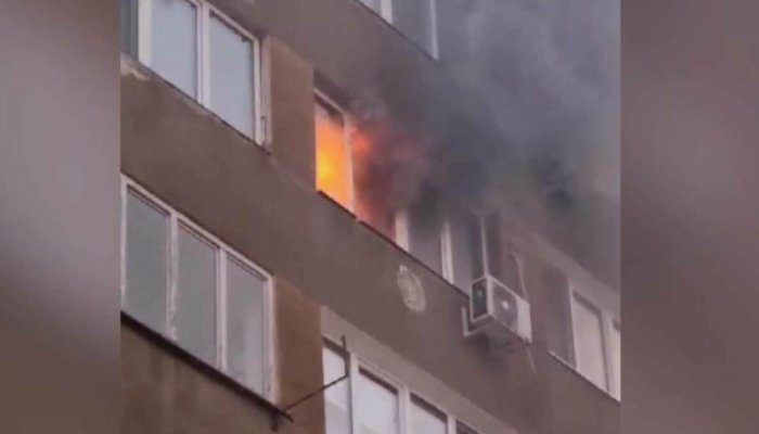 incendiu apartament